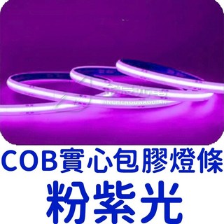 仟尚電商 實心包膠 1米-100米 高壓燈條 40米無壓降, 1件, １１０Ｖ免驅動ＣＯＢ包膠防水燈條／粉紫光,１００公分／寬１０ｍｍ－單頭１０公分電線, 粉紫