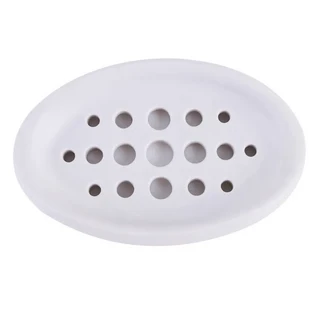 휴대용 고래 모양 비누 상자 배수 받침대 욕실 샤워 액세서리 스폰지 보관 용기 플레이트, 02 white