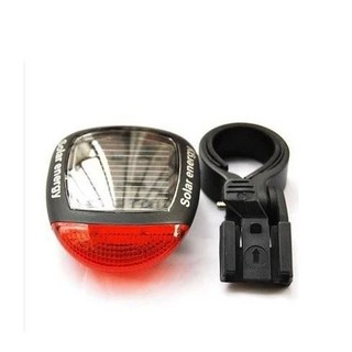 四月科技能源 太陽能自行車尾燈(無需電池/環保節錢)自行車裝備配件, 1個, 單價⚡️訂單須滿100元不含運