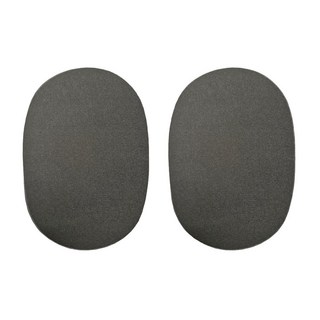 스웨이드 패치 의류 수선패치 세무 와펜 포인트용 무릎패치 팔꿈치 13컬러, 차콜그레이(1장), 2개