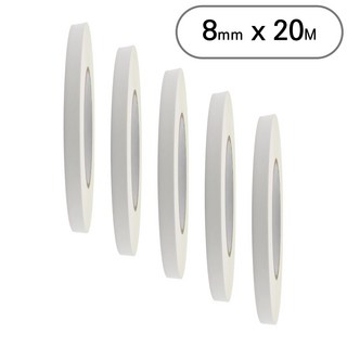 아트위브 마스킹 테이프 종이테이프 아이보리 8mm, 5개