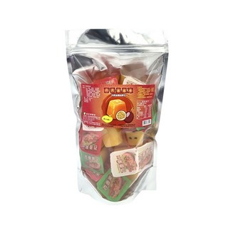 【老幼皆可】南投埔里鎮農會百香果果凍，添加百香果原汁，獨立包裝點心，台灣農漁特產, 600g, 1包