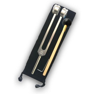 9066615 튜너 튜너기 조율기 튜닝기 세도나의 마법 시원의 소리 OM 136.10Hz 말렛과 봉지 수정 포인트와 사용법 설명서 포함 음차 옴튜너 튜닝포크 크리스털