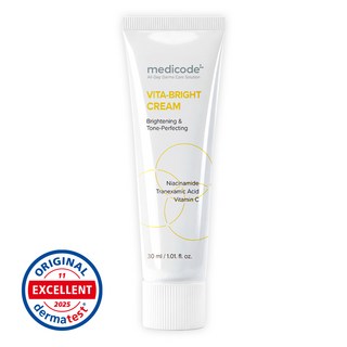 메디코드 멜라논 비타민 브라이트 기미크림 멜라닌 색소침착 피부톤개선 멜라케어 기미잡티크림, 1개, 30ml