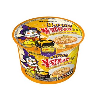 불닭볶음면 4가지 치즈 큰컵 110g, 16개