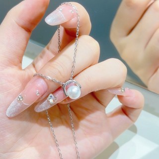 鴻利首飾廠 金色聖誕雪人項鏈 可愛卡通情人節禮物 鈦鋼不掉色鎖骨鏈