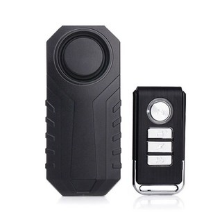 자전거 경보 진동 감지 알림 도난방지 경보기 오토바이 전동 킥보드 자물쇠, 1개