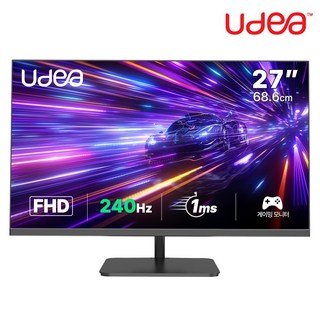 제이씨현 UDEA LOOK LK2736PA 유케어 240Hz 베젤리스 무결점, 68.6cm