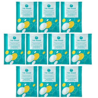 the vegan樂維根 植物性分離大豆蛋白 鐵觀音口味 優蛋白 隨身包, 10個