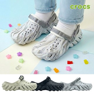 [국내매장]크록스 슬리퍼 에코 클로그 마블 남녀공용 에스투씨 액세사리