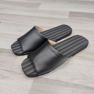 【PEIXO沛士歐】台灣製榻榻米室內拖鞋 防滑居家拖鞋 男女款, 黑,26#