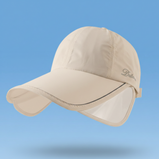 꾸꾸햇 남녀공용 사이드 확장형 날개 볼캡 햇빛 자외선 차단 모자