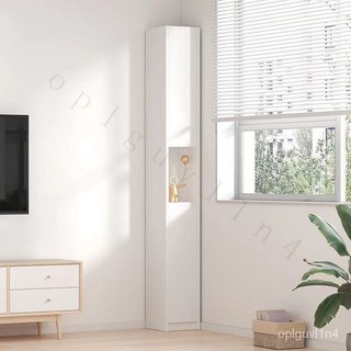 間隙櫃 櫃子 收納櫃超薄收納櫃 夾縫收納櫃 窄邊櫃 超窄定製 15 20cm儲物櫃 邊角櫃 OBII, 黑色,20*25*180單門款