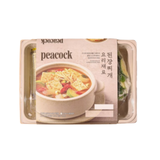 피코크 된장찌개 요리재료, 2개, 780g