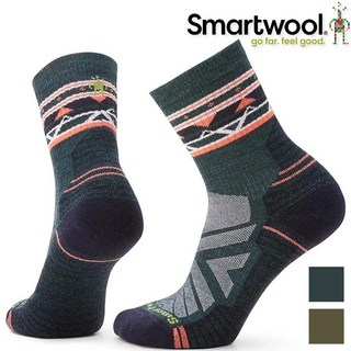 Smartwool Zig Zag Valley 女款輕量減震民族風中筒襪 美麗諾羊毛登山襪