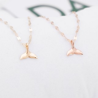 루키스톤 14k 페스 고래꼬리 목걸이 14k목걸이