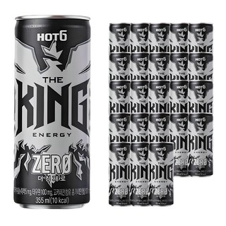 핫식스 더킹 제로, 24개, 355ml
