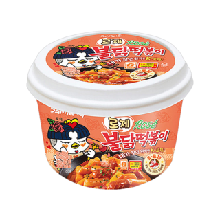 삼양 로제 불닭 떡볶이, 12개, 183.5g