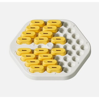 강아지 벌집 퍼즐 노즈워크 장난감, 1개