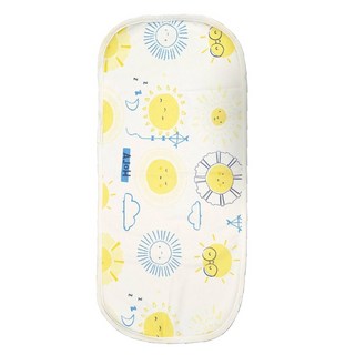 嬰兒床中床專用透氣隔尿墊 嬰兒睡窩隔尿墊, 1個, 早安陽光(31*68公分)