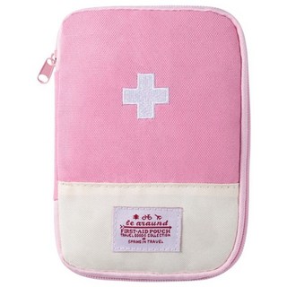 디모어 휴대용 여행 약 구급 가방 파우치 2종 세트
