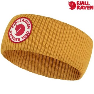 Fjallraven 北極狐 1960 Logo Headband 羊毛保暖頭帶 87082, 161 芥末黃, 1個