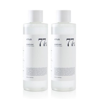 아누아 어성초 77 진정 토너, 2개, 250ml