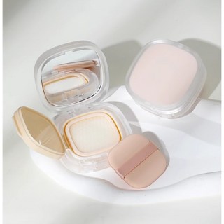 그루밍 (grooming) 여행용 휴대용 비비크림 제작 빈 케이스 쿠션 용기 해면 스펀지 소모품, 1개, 투명  케이스