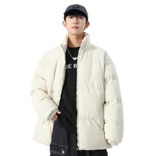 헤스루 겨울 숏패딩 남성 여성 캐시미어 보온 패딩