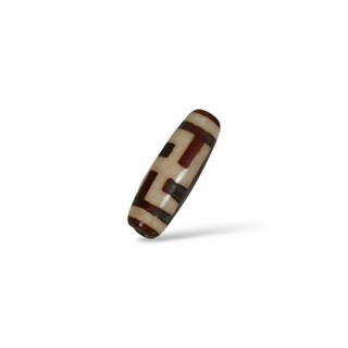 博古珍藏 西藏藏傳 卍字天珠項鍊手環手鍊飾品 早期收藏老件文物 包漿風化, 1個