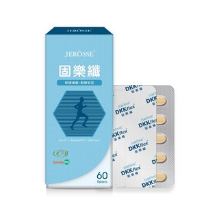 JEROSSE 婕樂纖 固樂纖 DKKflex (含UC2) 龜鹿二仙膠 (60錠/盒) - 滋補強身，靈活自如, 1個, 60顆