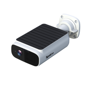 SpotCam Solo Eco 全無線防水IP66太陽能板監控攝影機，戶外無線，太陽能充電，手機遠端監控, 1個