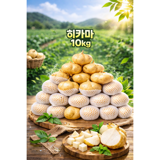 아삭아삭 건강간식 히카마 [은은한 단맛 100%] 정연, 1박스, 10kg