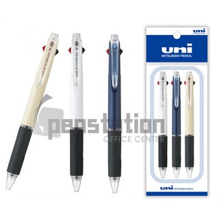 유니 제트스트림 SXE3-400 3색 3개 세트, 3색 0.5mm(흰색1네이비1아이보리1) 3개세트