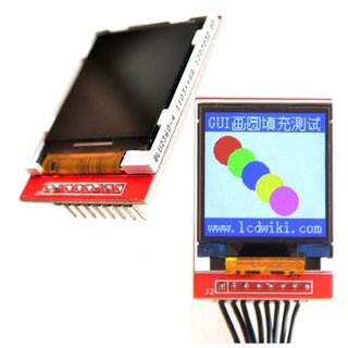 彩色液晶LCD 1.44寸TFT顯示模組 SPI傳輸 ST7735S驅動 Arduino 樹莓派STM, 1個