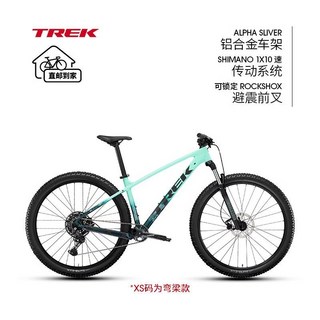 트렉 마린6 입문용 MTB 산악 자전거 TREK 하드테일, 27.5인치, 2. S(155-165cm), C. 그린/민트