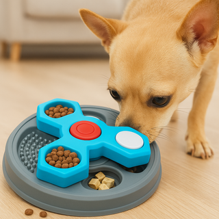 갱모아 지능발달 폭식방지 노즈워크 장난감, 1개, 스카이블루