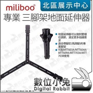 數位小兔【 攝影專業 三腳架地面延伸器 鷹爪 】馬蹄腳架 鋁合金 相容圖瑞斯曼富圖, 1個