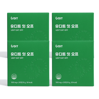 유디트 잇오프 인도 과라나 추출물 혈당 케어 체지방 감소, 4박스, 20정