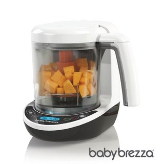美國 Babybrezza 副食品料理機 (數位版) 贈調理機專用蒸鍋 香蕉固齒刷【安琪兒婦嬰百貨】, 1個