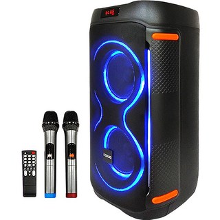 파티박스 블루투스 스피커 240W K-SOUND650(K-650) 국산앰프채용 무선마이크2대 포함 휴대용 충전식 SYSM
