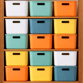 렛츠홈 다용도 바스켓 멀티 컬러 리빙박스 팬트리 다용도실 수납정리함, 1개, 스톤그린