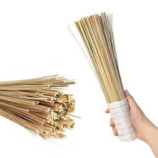 화이트 손잡이 대나무 솥솔 30cm ( 업소용 식당 설거지 냄비 브러쉬 가마솥 수세미 중식당 북경팬 중화솥 웍 닦는솔 다용도 주방 세척솔 )