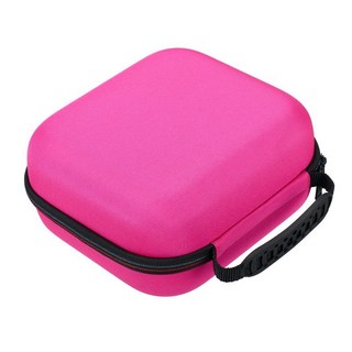 WH-1000XM6 헤드셋 파우치 휴대용 보호 가방 커버 하드 케이스 방지, 로즈 레드 스토리지 백  헤드폰 없음, 1개