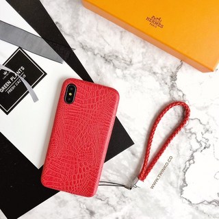 Twinko 編織手機短掛繩 PH015, 正紅色, 1個