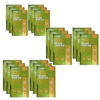 자연의품격 혈당 혈압 기억력엔 바나바잎 코큐텐 징코, 180정, 3개