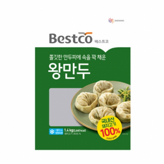 베스트코 왕만두, 5개, 1.4kg