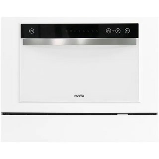 까르페 무설치 식기세척기 PRO 스텐 누비아 6인용 8인용 강력세척 자동문열림 그릇세척기(무설치전용 물통세트+전용수저통+컵걸이세트 포함), 화이트, MDW-H601B, 고객직접설치