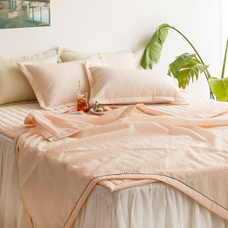 여름이불 냉감 시어서커 주리 누빔이불베개세트