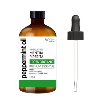 시오프라 에센셜 오일, 유기농 페퍼민트 100%, 1개, 120ml